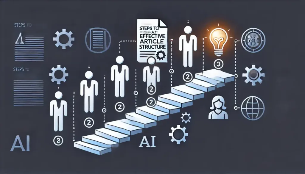 生成AIを使った効果的な記事構成の手順