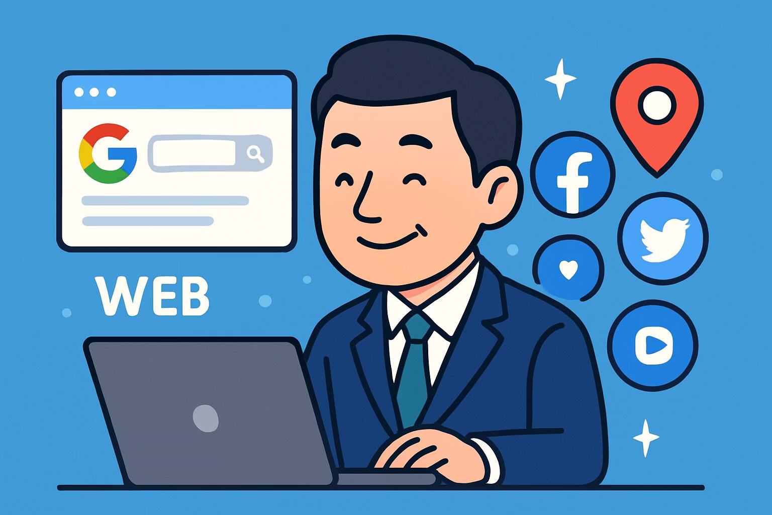 「【完全ガイド】Web集客の始め方｜初心者でもできる5つの施策」