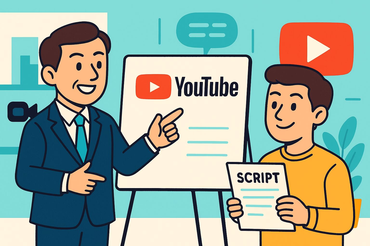 【保存版】YouTube企業アカウント台本の作り方｜初心者でも安心テンプレート付