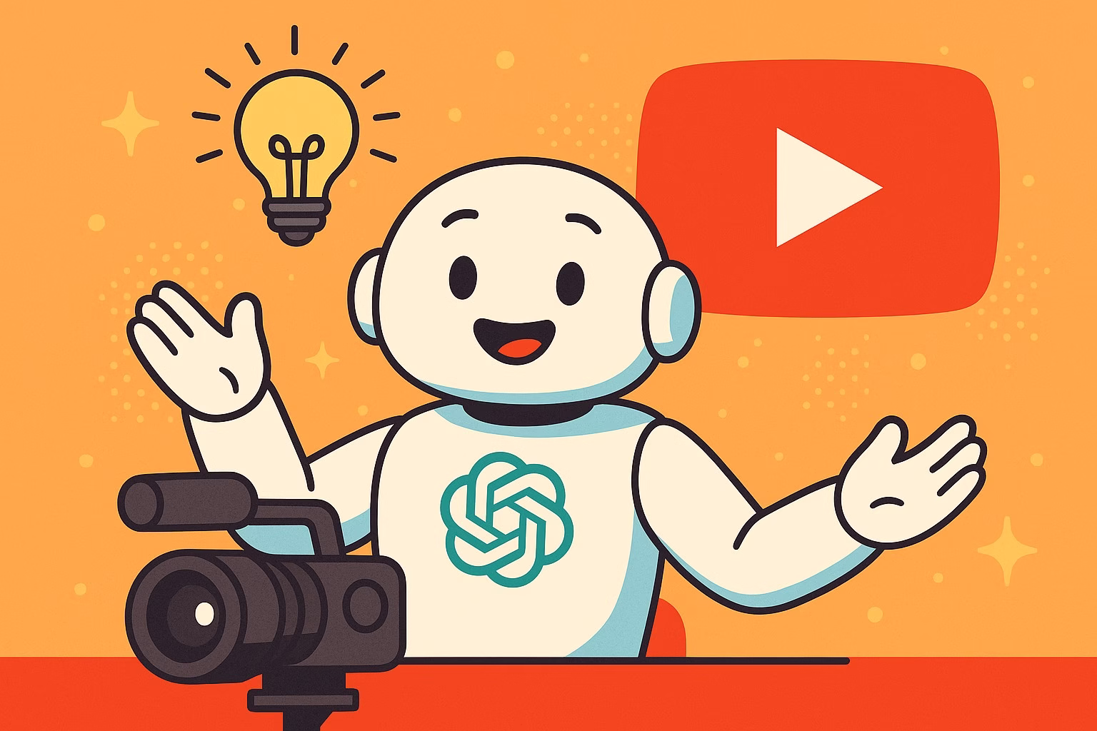 ChatGPTでYouTubeアイデアを量産する方法｜台本・タイトル・構成までAIがサポート