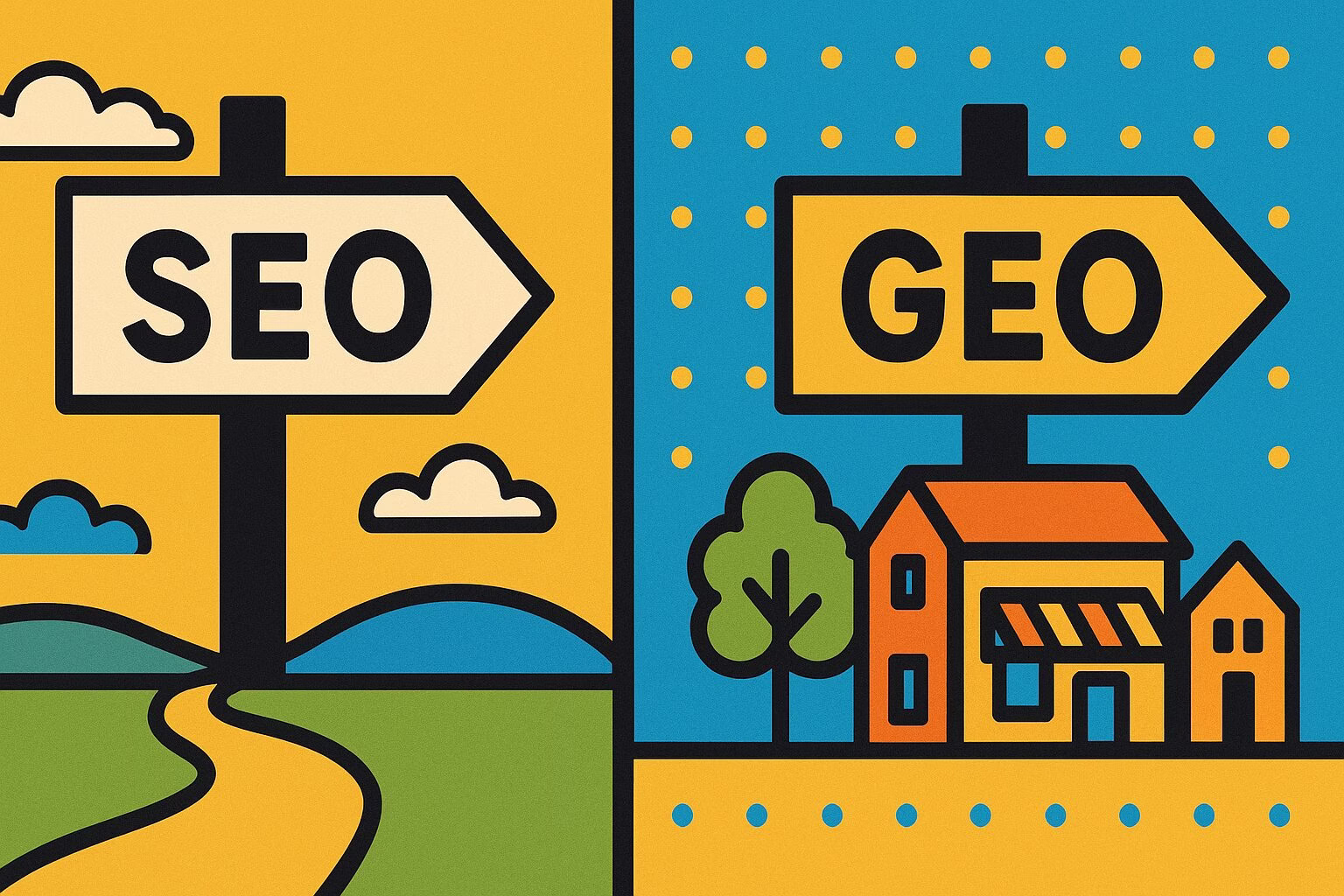 【AI時代の集客術】GEOとSEOの違いとは？中小企業が今すぐすべき対策を徹底解説