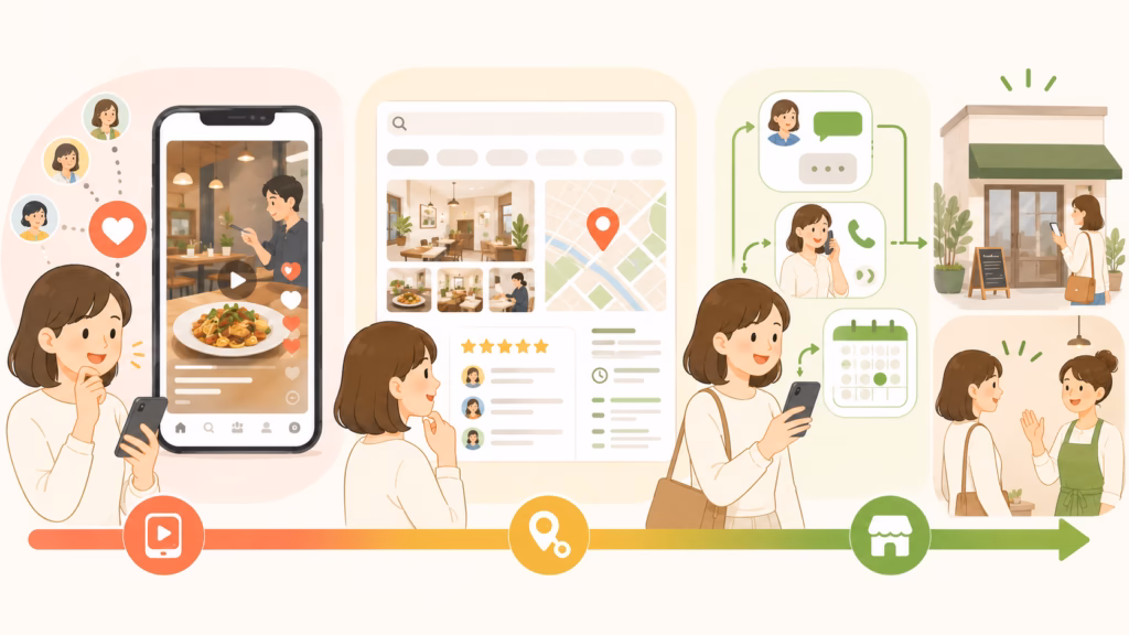 SNS集客は「5つのステップ」で考えると分かりやすい