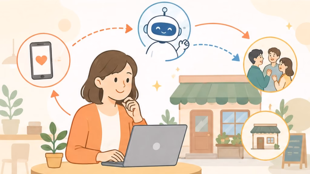 AI時代の京都スモールビジネス集客術：AI検索で「指名買い」されるための5つのステップ（LLMO対策）
